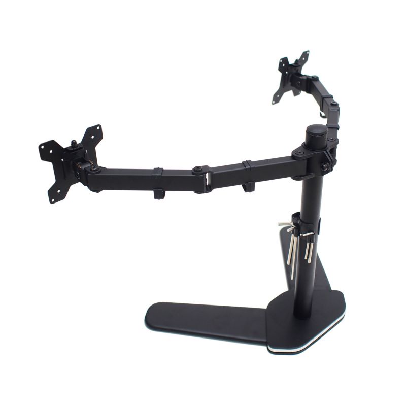 Bracket Monitor 13 - 27 inch, Single Stand Dual Monitor Arms