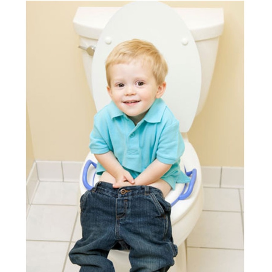 Soft Baby Potty Seat Toilet With Handle Alas Dudukan Toilet Bayi Baby Pispot WHS