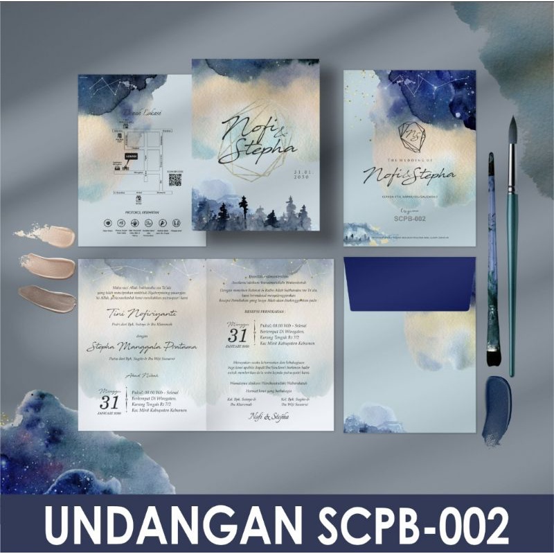 

SCPB 002 Blangko Undangan Kosongan Griya Blanko + File Setting Corel