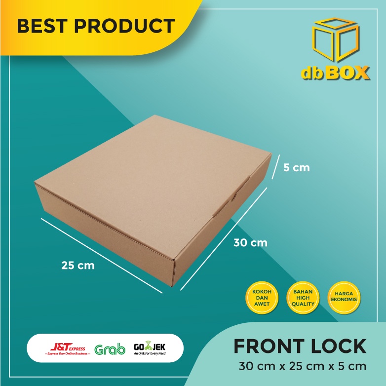 

(10pcs) Kardus 30x25x5 cm....Die Cut kotak Kue, bingkai 10R