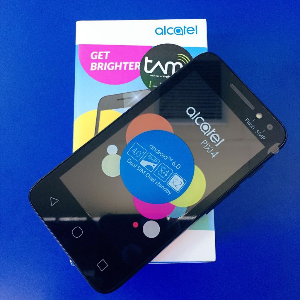 Alcatel Pixi 4 4034F -1/8 GB - Dual SIM - Garansi Resmi TAM