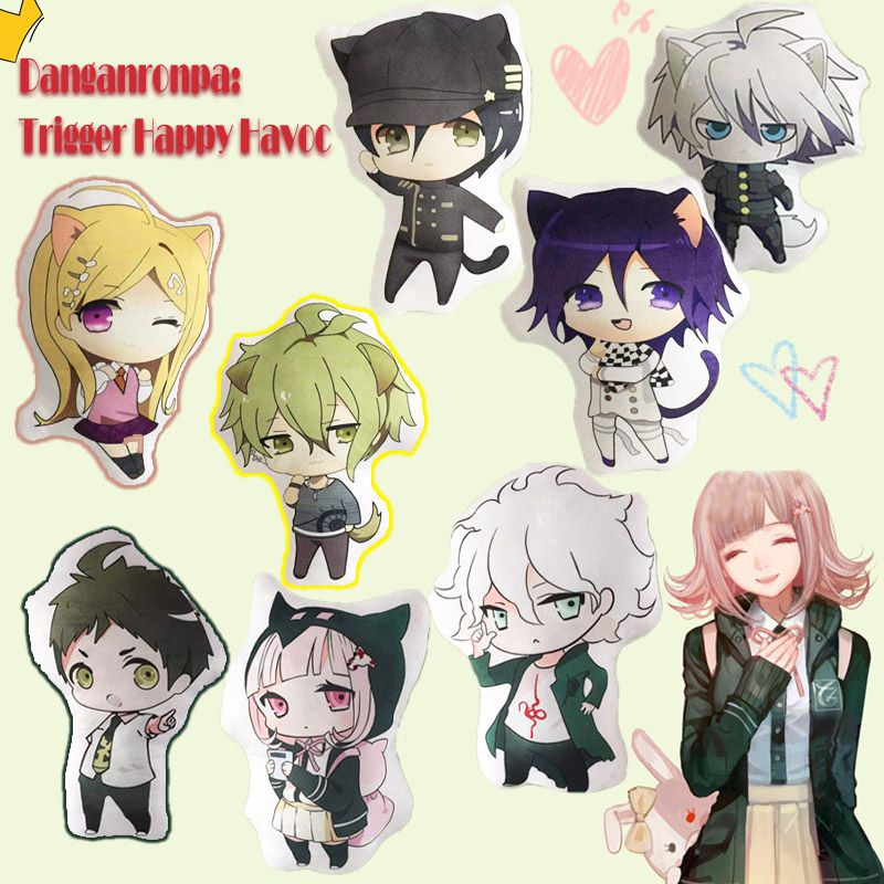 Mainan Danganronpa Boneka Bantal Empuk Mewah Nanami ChiaKi Nagito Gift Komaeda