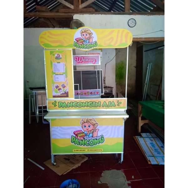 BOOTH LIPAT ROMBONG PORTABLE KARAKTER CUSTOM