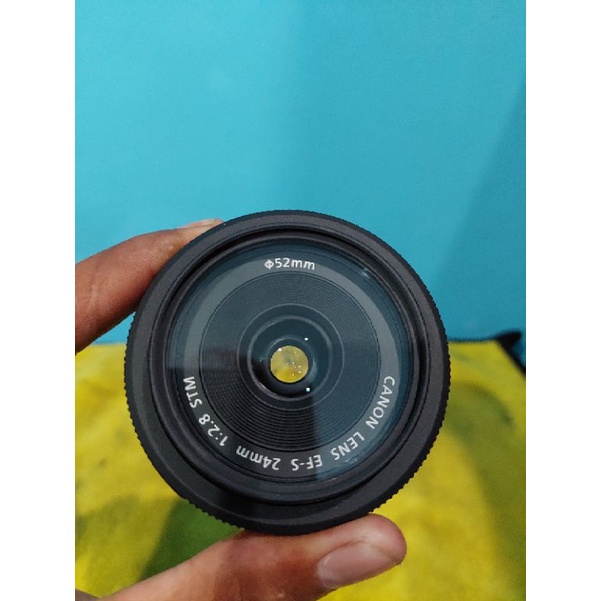 LENSA FIX CANON 24MM STM MULUS ISTIMEWA