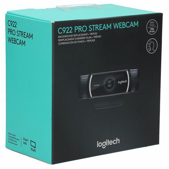 LOGITECH WEBCAM C922 PRO HD STREAM