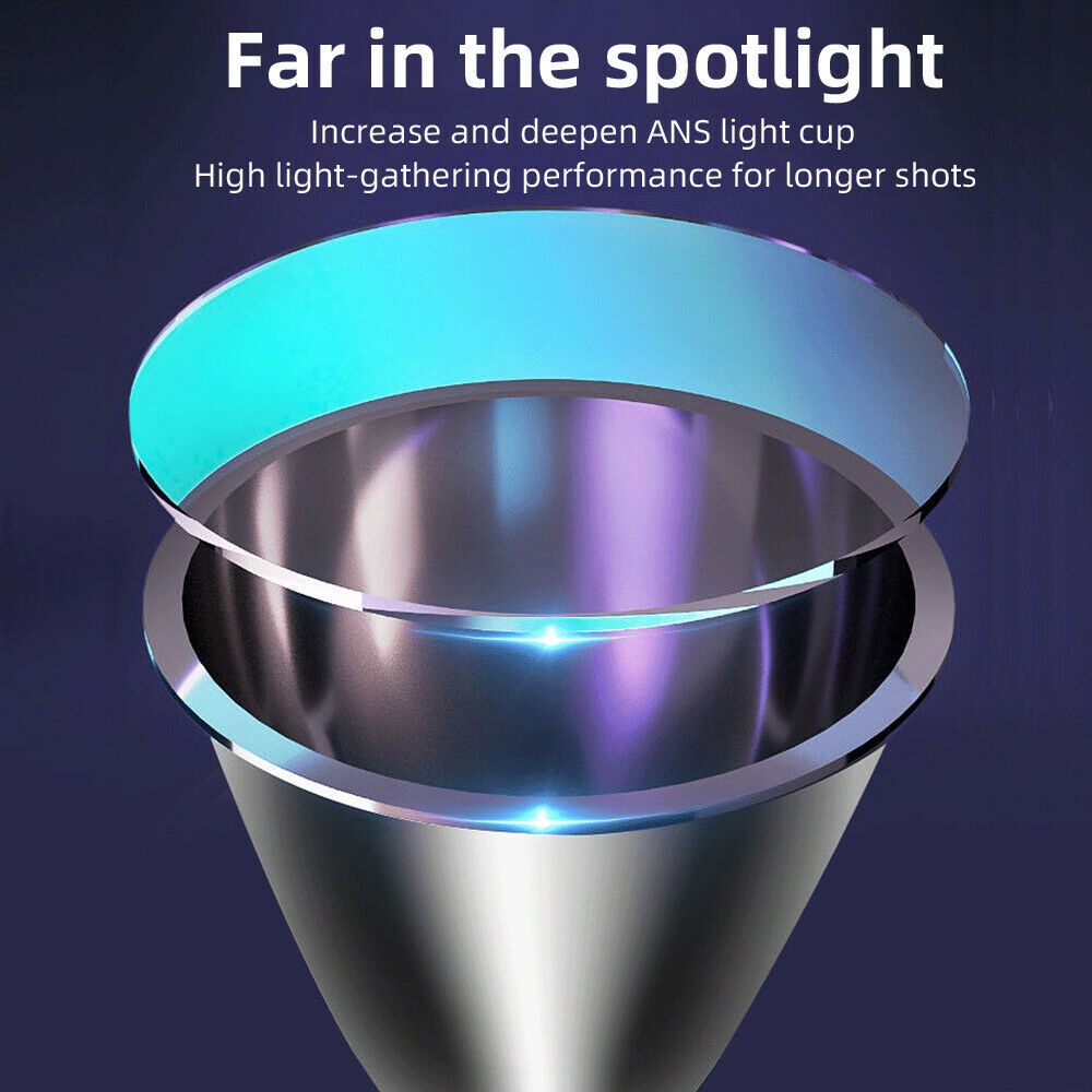 NEW 50000LM LED COB Handheld Spotlight Flashlight USB Rechargeable Torch Searchlight