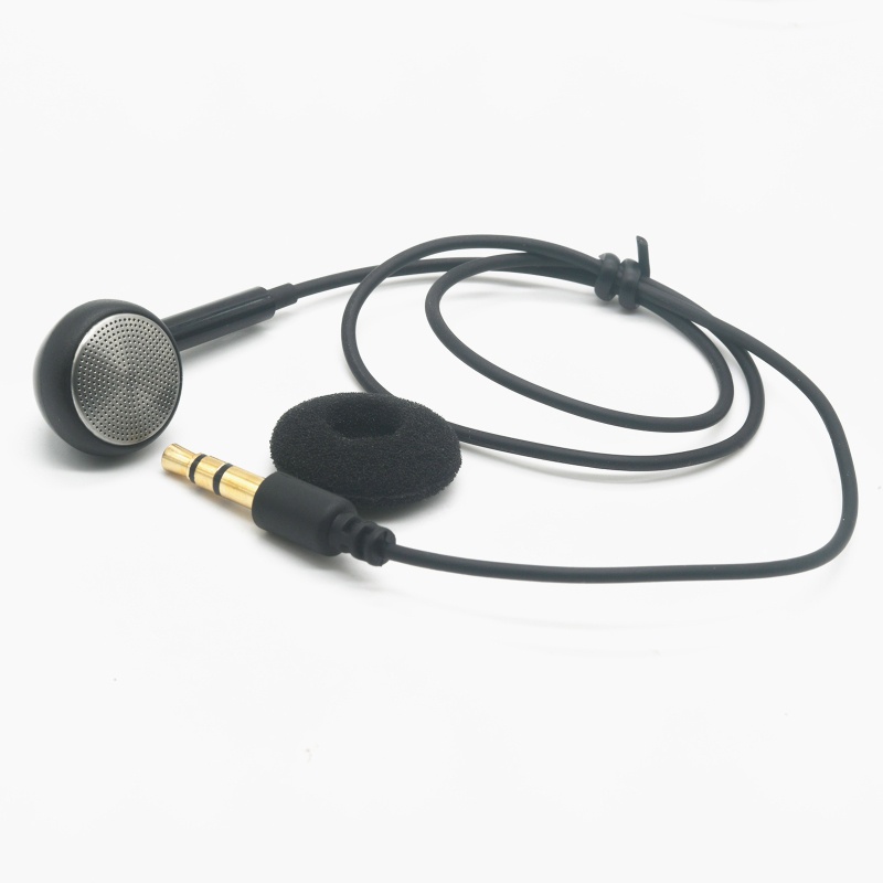 Btsg Headset Earphone Kabel Stereo Heavy Bass Dengan Noise Cancelation + Jack 3.5mm Untuk Smartphone