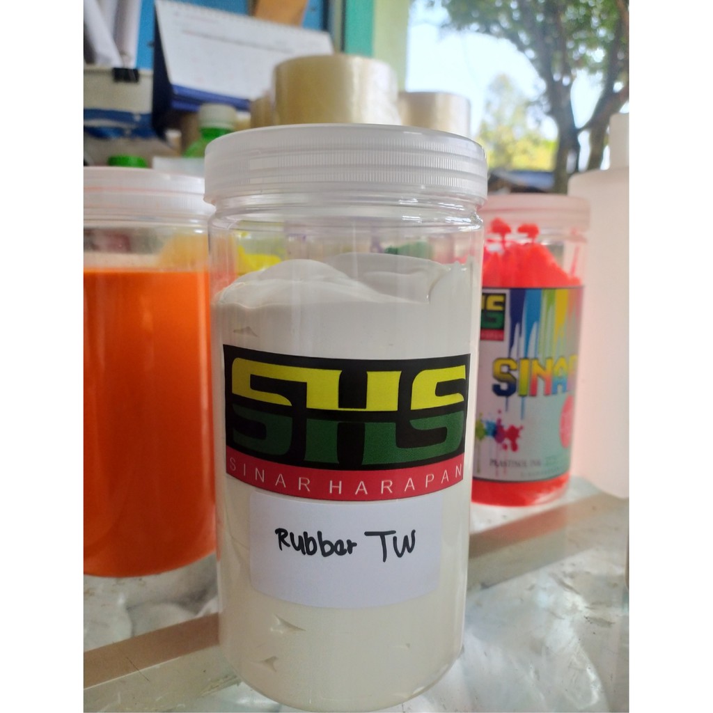 

rubber TW untuk warna sinar harapan sablon kemasan 1 kg