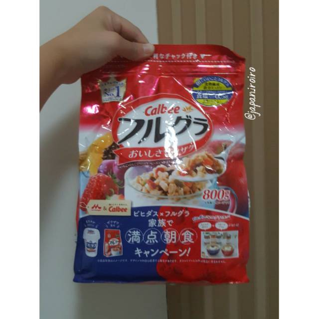 

READY STOCK Calbee Granola Cereal Furugura Fruit 800 gr