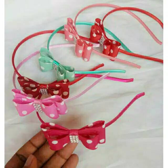 bando pita anak dan remaja 6 pcs