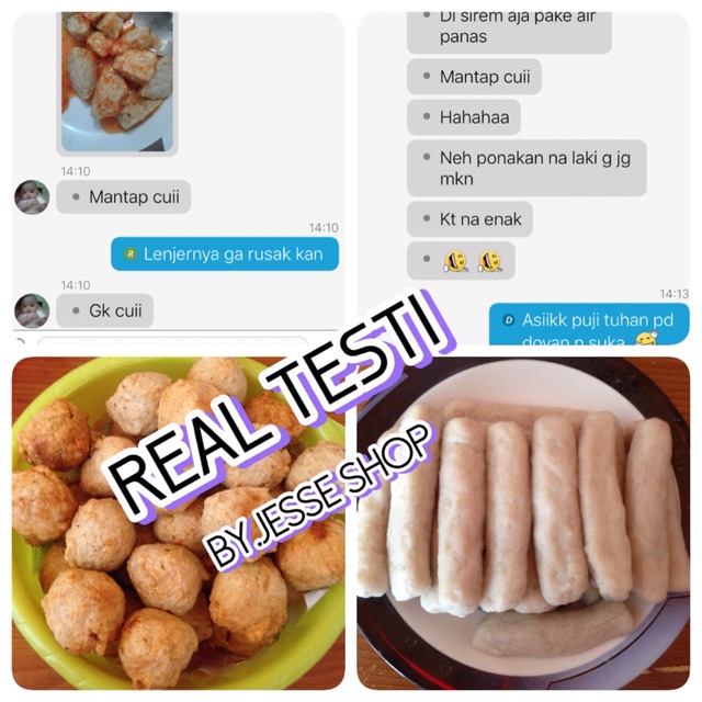 

Pempek Jessica Asli ikan tenggiri