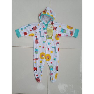  Baju  Bayi  New Born Overall Jumper Merk  Velvet  Kaki 