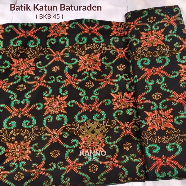 KAIN BATIK KATUN HALUS PRIMISIMA BATU RADEN BKB45 WARNA HITAM