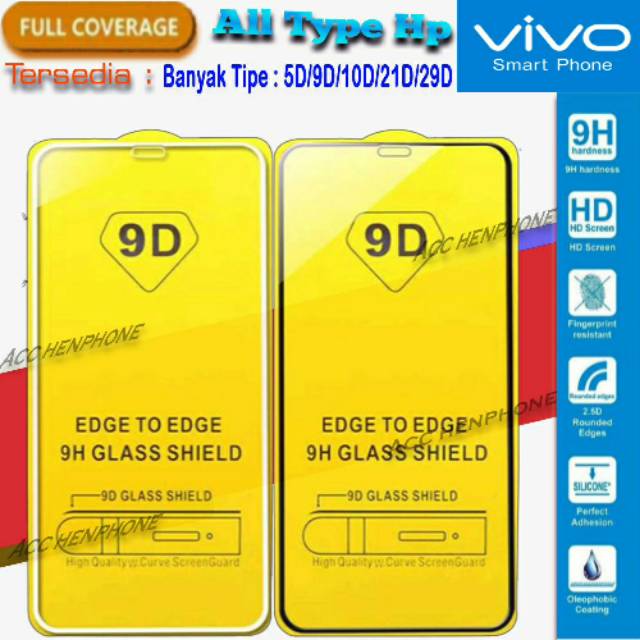 TG Full Cover Vivo V15/V15Pro V5/V5s/V5+/Life V7/V7+ Y81 Y83 Screen Guard Tempered Glass Full Screen