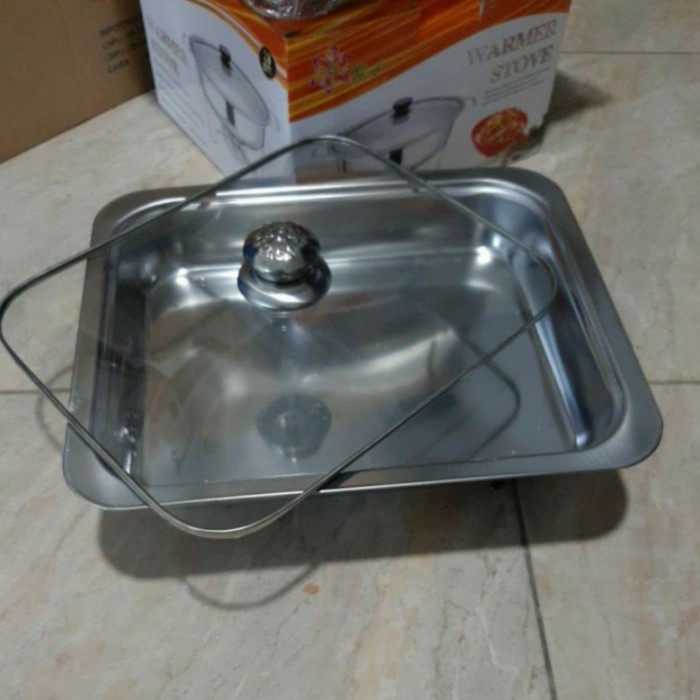 PRODUK TERBAIK - NAMPAN SET 4+1 PRASMANAN STAINLESS STEEL