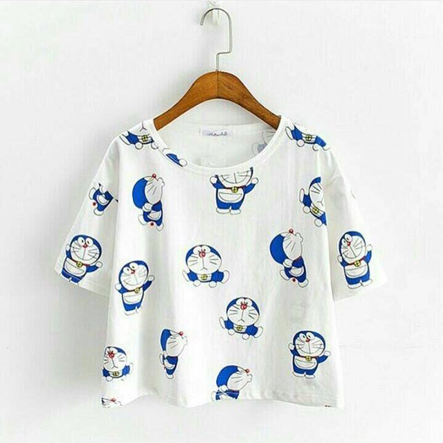 Sweater / Jaket / Baju Rajut / Baju Wanita / Doraemon Tee