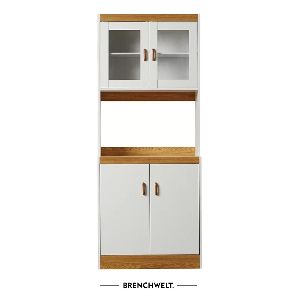 Kitchen set 2 pintu / Lemari dapur atas bawah / Rak atas bawah dapur/ kabinet dapur/ rak kayu
