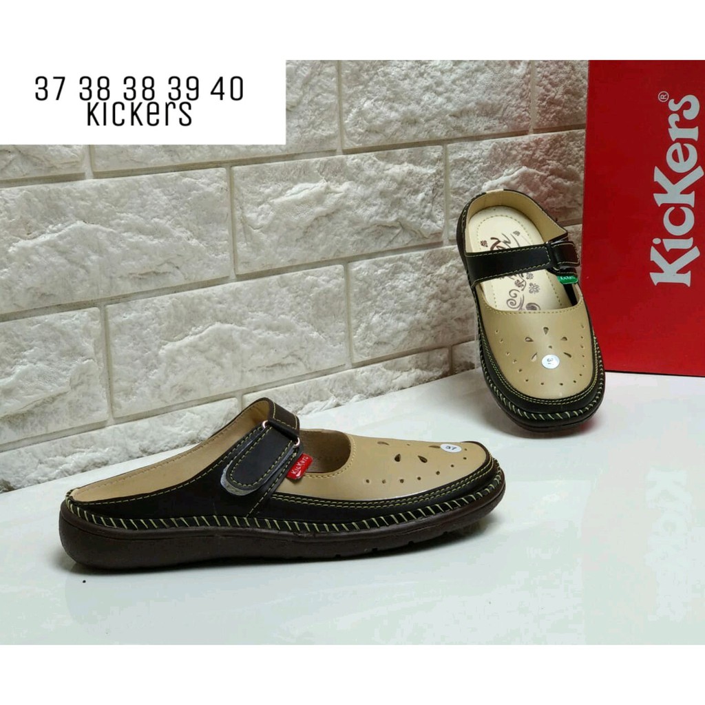 Sepatu Slop Kickers Wanita Terbaru