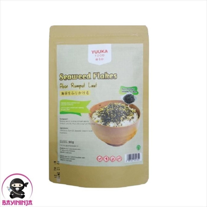 

ABON- YUUKA FOOD ABON RUMPUT LAUT NON MSG ORIGINAL 50 G -MAKANAN-KERING.