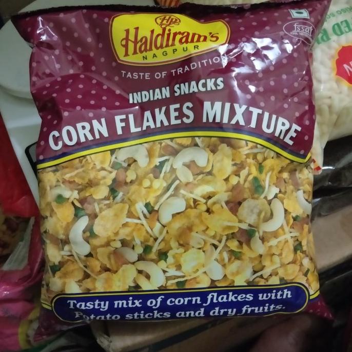 

Produk Terbaik] indian Snack haldirams corn flakes mixture