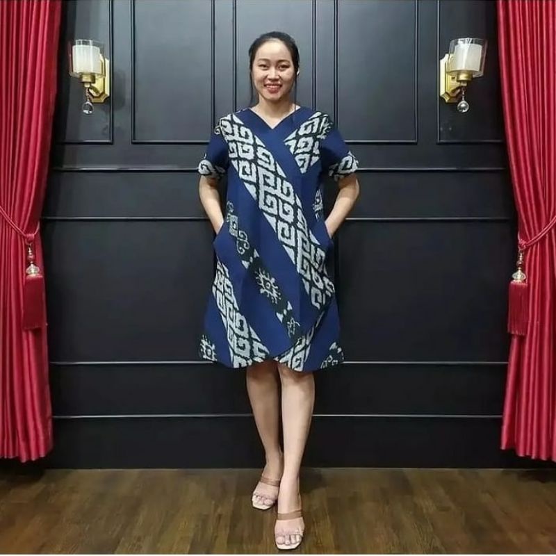 Dress tenun jepara Baju tenun jepara DTB114