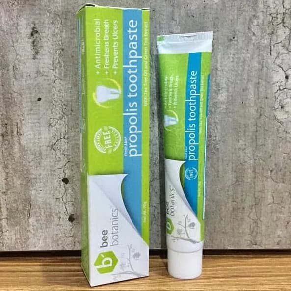 HDI BEE BOTANICS PROPOLIS TOOTHPASTE PASTA GIGI ALAMI BEBAS PARABEN~BERKUALITAS~