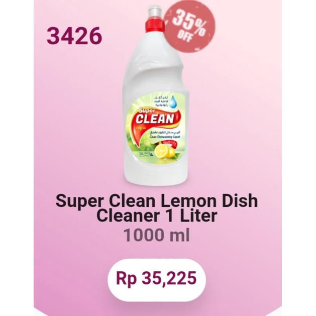 sabun cuci piring Super Clean My Way