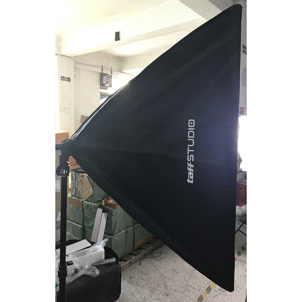 (BISA COD) FTIHSHPSTUDIO Foto Studio Lighting Kit with Backdrop - LD-TZ11A