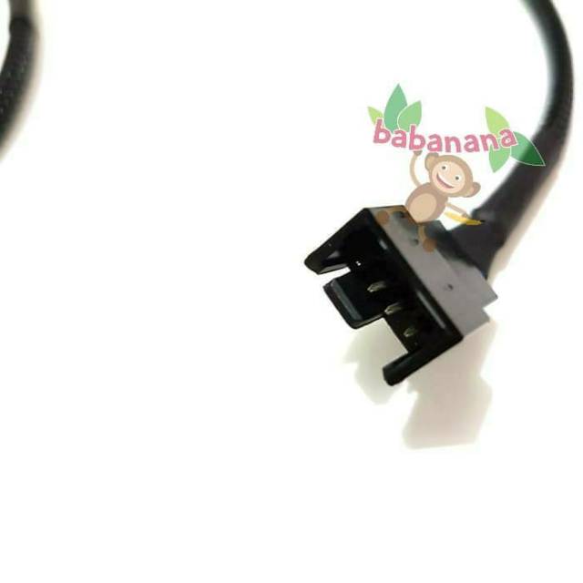 Kabel Extension 4 pin fan Sleeved panjang