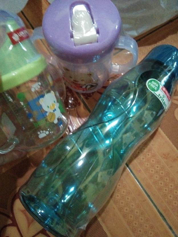 Botol Minum/ Tempat Minum Bpa Free Olif Bottle 600ml Tritan Nh-90 Lion Star Botol Minum Tritan