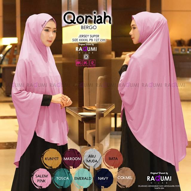 Bergo Qoriah by Raqumi Hijab