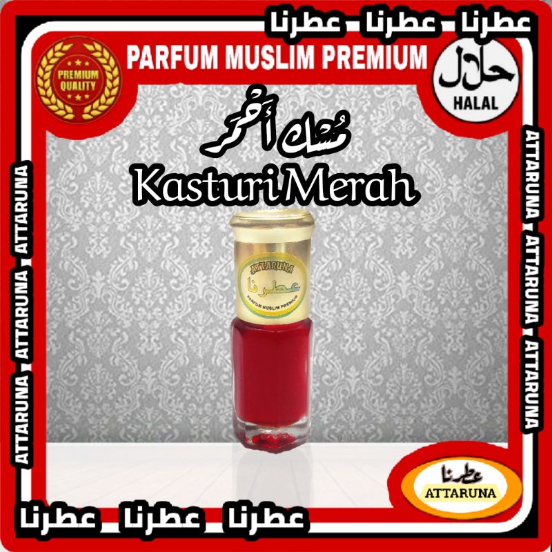 Kasturi merah asli minyak wangi original