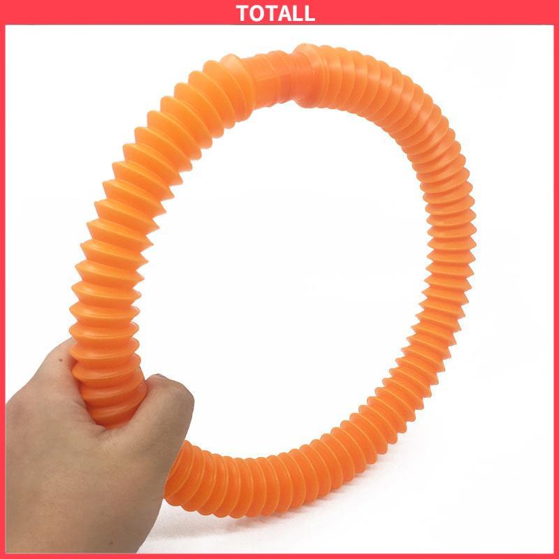 COD Mainan Fidget Tabung Pop it Teleskopik Bahan Plastik Corrugated Warna-Warni Untuk Anak Tabung Mainan Pendidikan-Totall