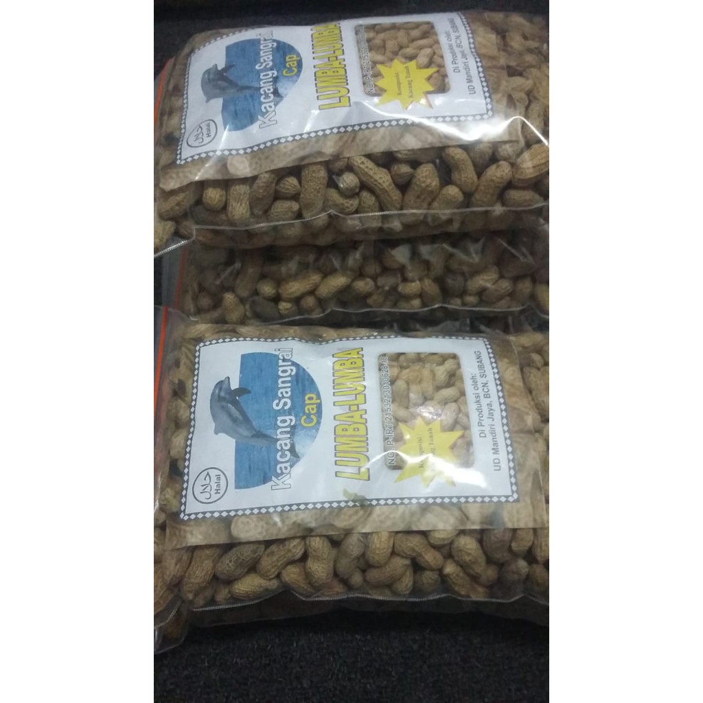 

Kacang sangrai cap lumba kualitas terbaik @ 1 Kg Rp 40.000