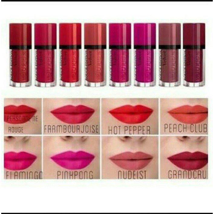 Bourjois Rouge Edition Velvet 09 Happy Nude Year Shopee Indonesia