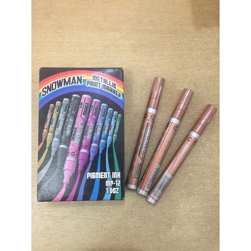 

Spidol Snowman Metallic paint marker