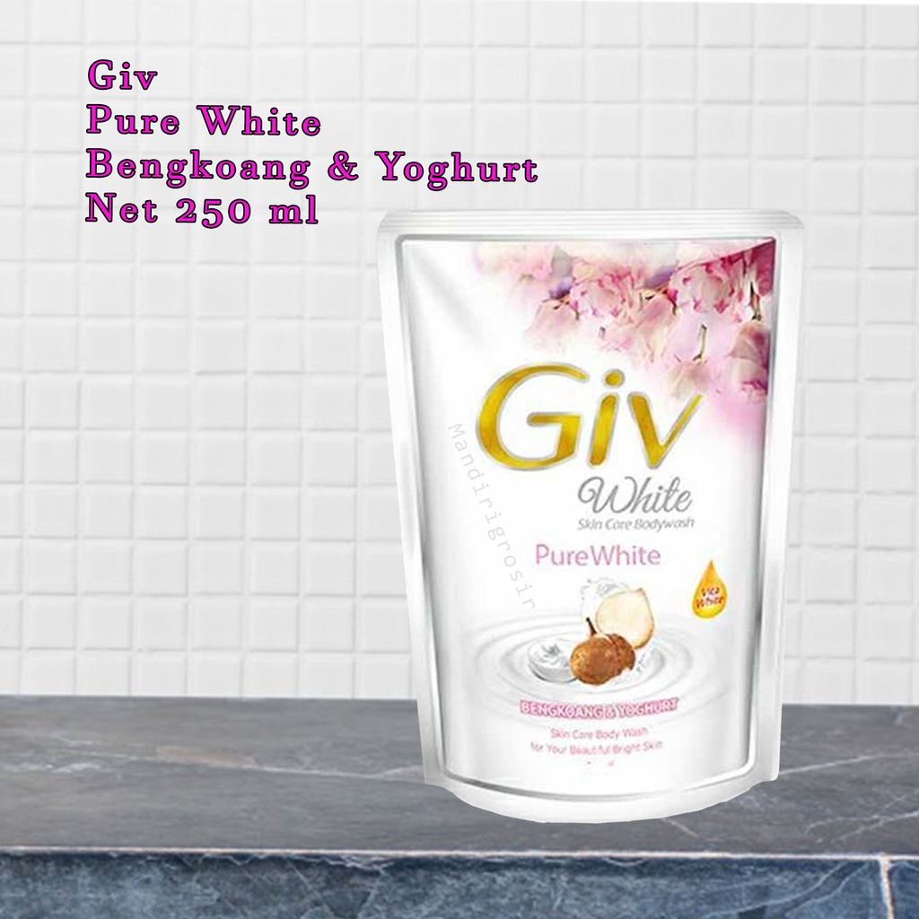 Sabun Giv * White * sabun badan  *sabun cair *Bengkoang * 250ml