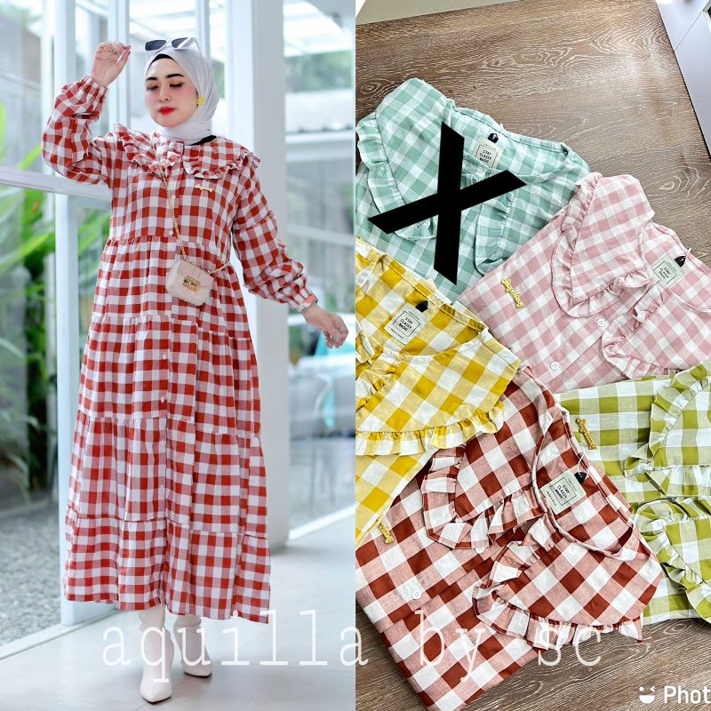 AQUILLA MIDI DRESS BY SC ORIGINAL STAYCLASSY