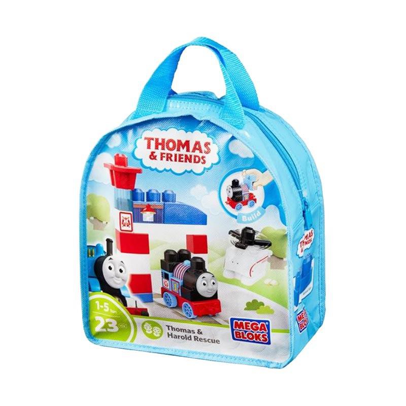 Mega Bloks Thomas & Friends Harold Rescue Bag Blocks - Mainan Anak