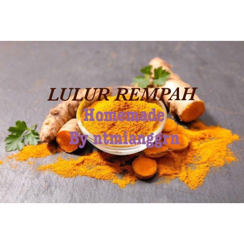 Lulur rempah homemade