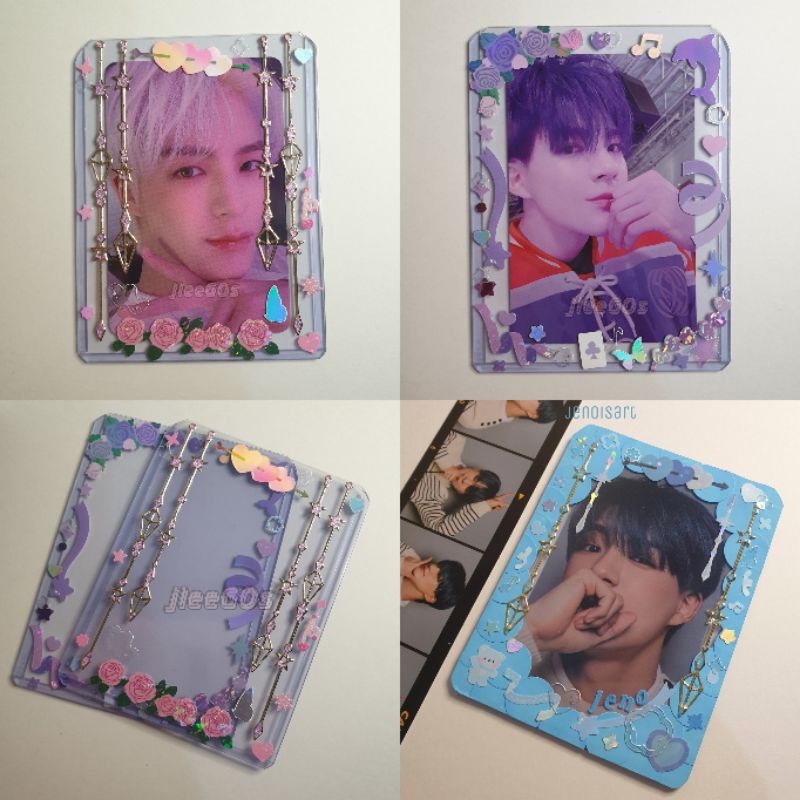 top loader deco for photocard (custom) ultra pro