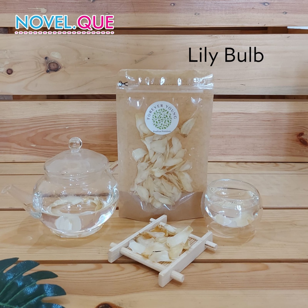 

Teh Herbal Teh Bunga Lily Bai He Dried Lily Bulb