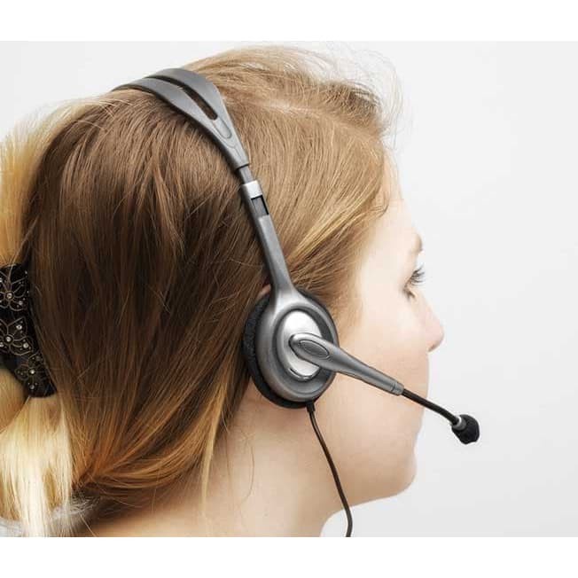 Stereo Headset LOGITECH H111 Headphone With Microphone
