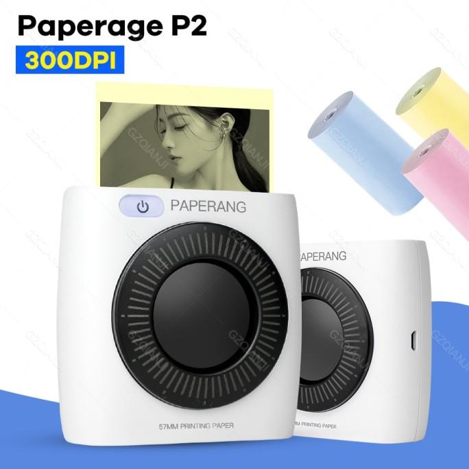 

Paperang P2 300Dpi Mini Photo Thermal Printer Sticker Notes Picture P D5Fg7Jb0Rr