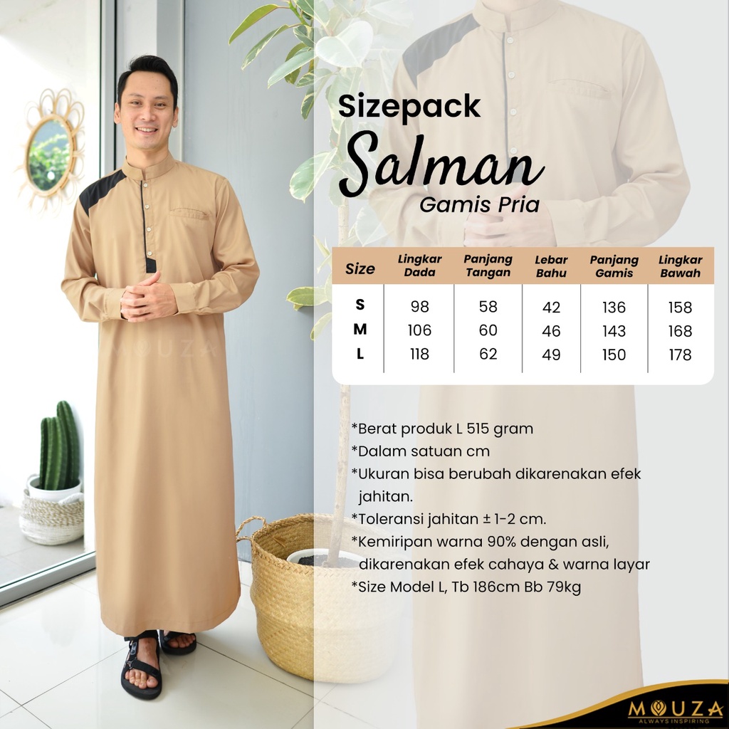 PO SALMAN GAMIS  PRIA by MOUZA