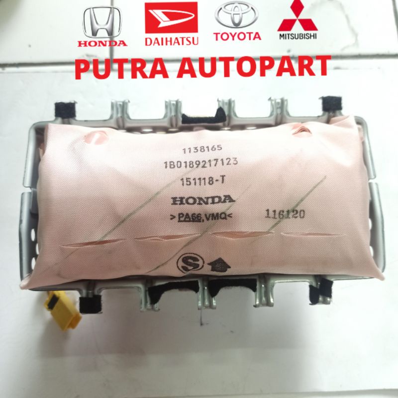 airbag air bag penumpang kiri brio mobilio BR-V 2016-2020 original honda