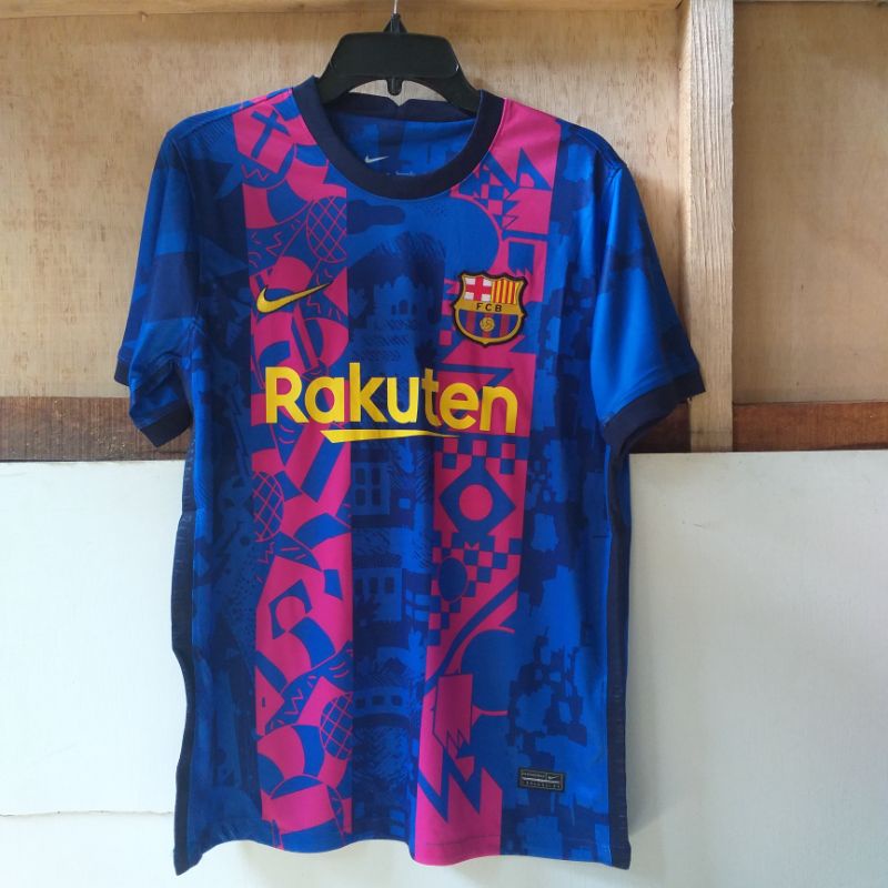 Jersey Barcelona Home 4th UCL 2021-2022 Baju Bola 21-22 Official Import