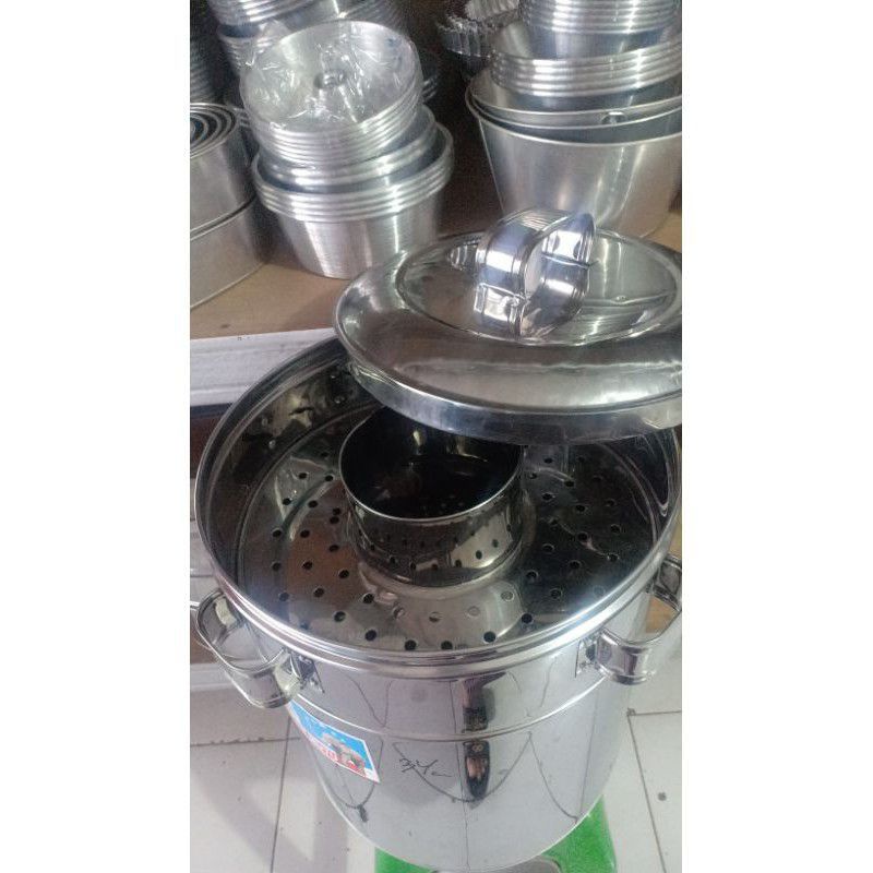 Dandang Bakso ukuran 34cm + cintung + capit