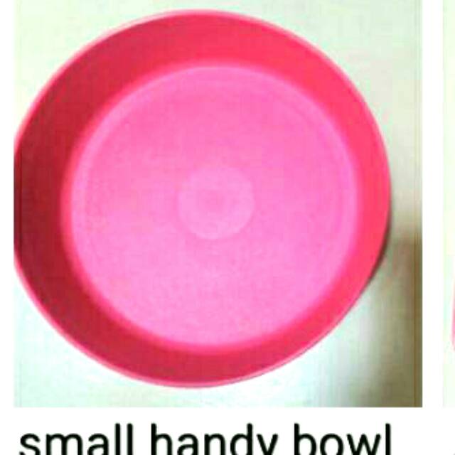 small handy bowl Tupperware no seal penutup