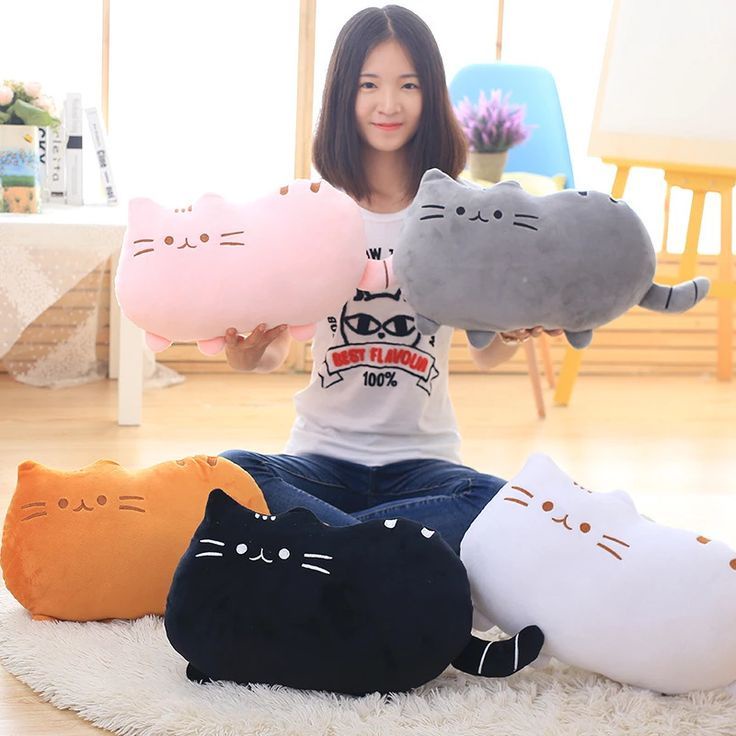 Boneka Bantal Kucing Pusheen ukuran XL/ Boneka Kucing Pusheen Murah